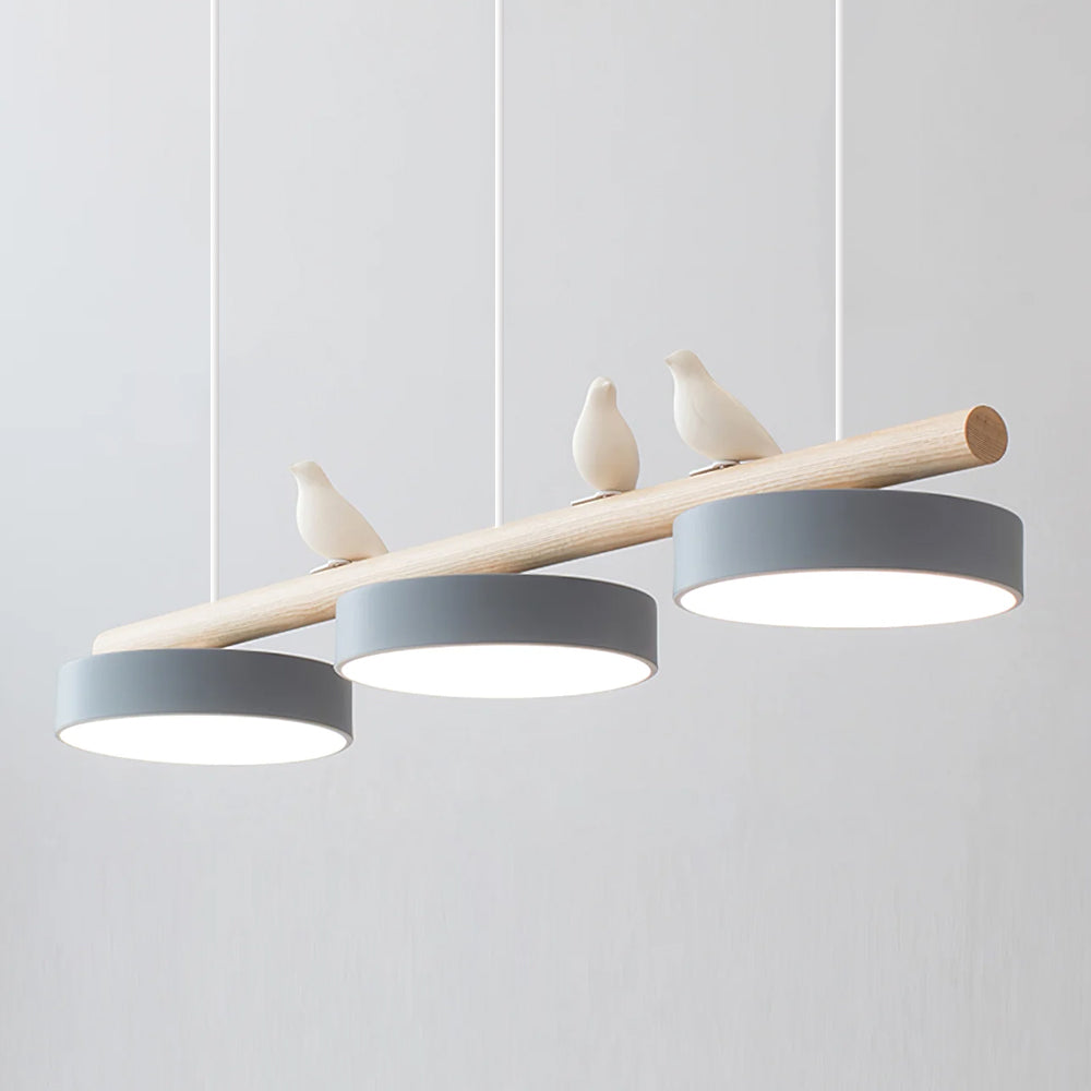 LyraNest Nature Inspired Pendant Light With Bird Motif For Home