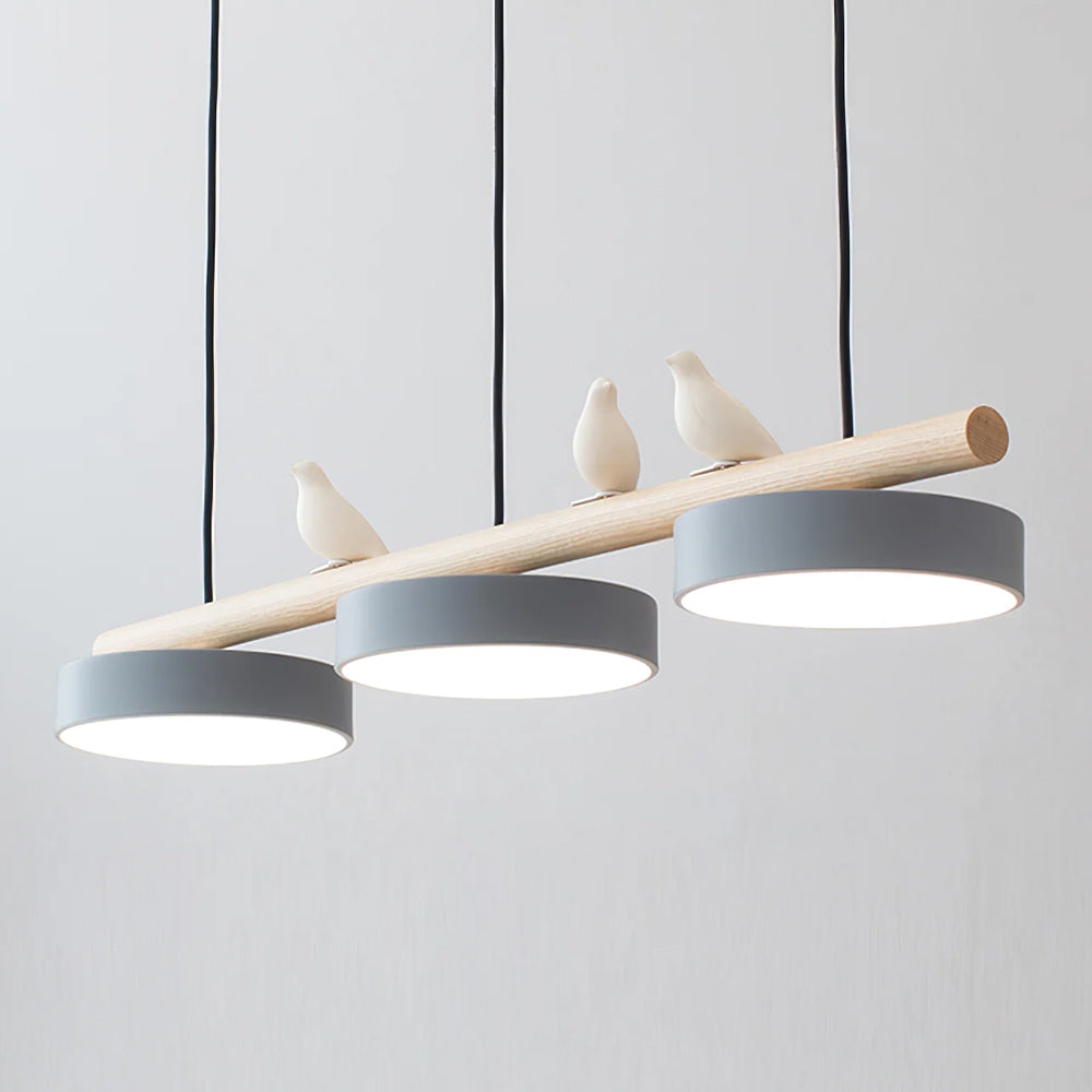 LyraNest Nature Inspired Pendant Light With Bird Motif For Home