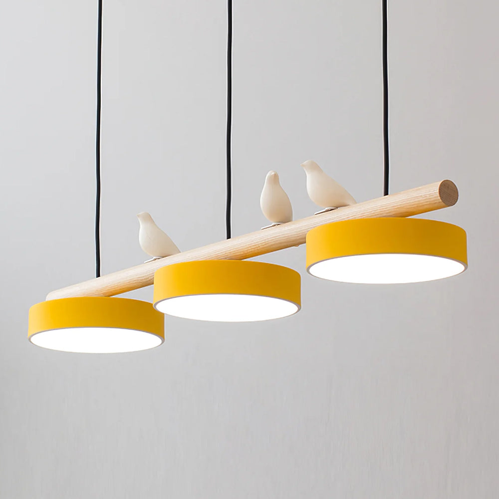 LyraNest Nature Inspired Pendant Light With Bird Motif For Home