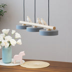 LyraNest Nature Inspired Pendant Light With Bird Motif For Home