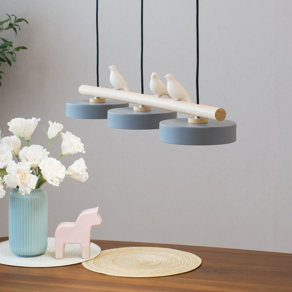 LyraNest Nature Inspired Pendant Light With Bird Motif For Home