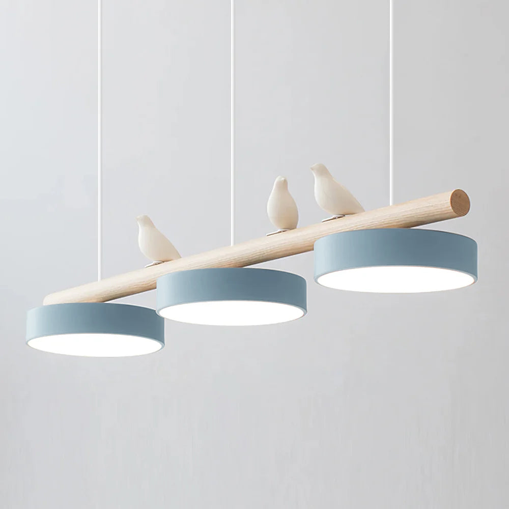 LyraNest Nature Inspired Pendant Light With Bird Motif For Home