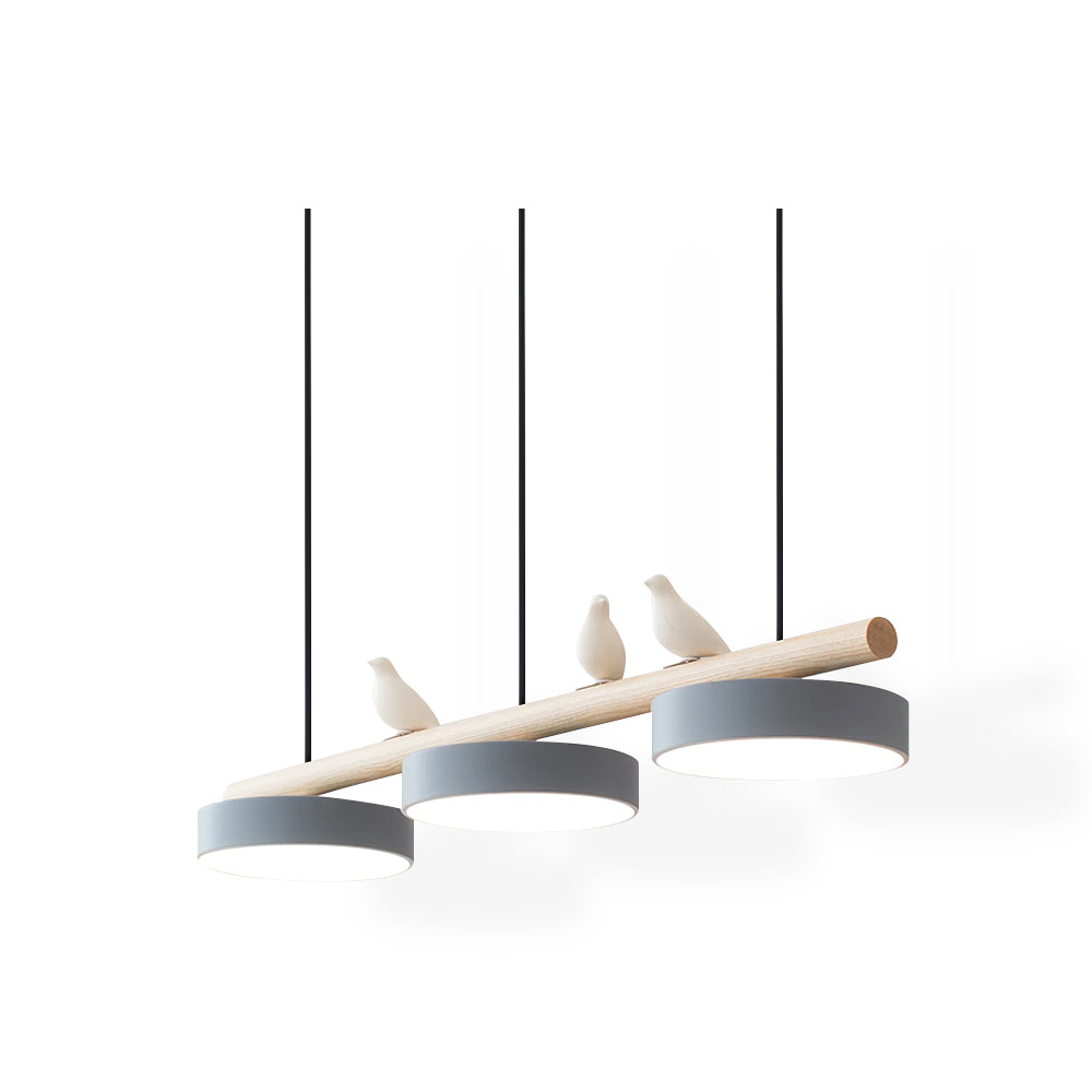 LyraNest Nature Inspired Pendant Light With Bird Motif For Home