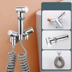 Robinet cu pulverizator bidet pentru baie Easy Home cu supapă unghiulară