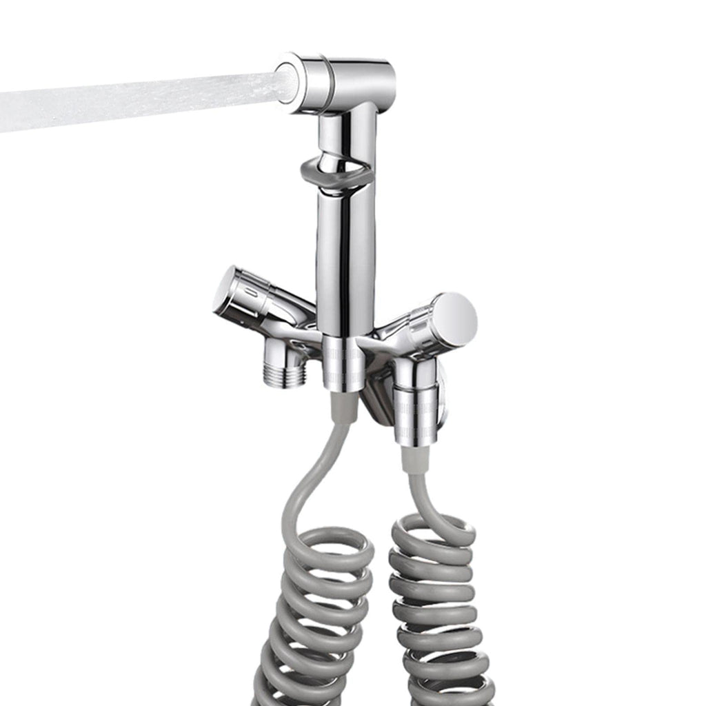 Robinet cu pulverizator bidet pentru baie Easy Home cu supapă unghiulară