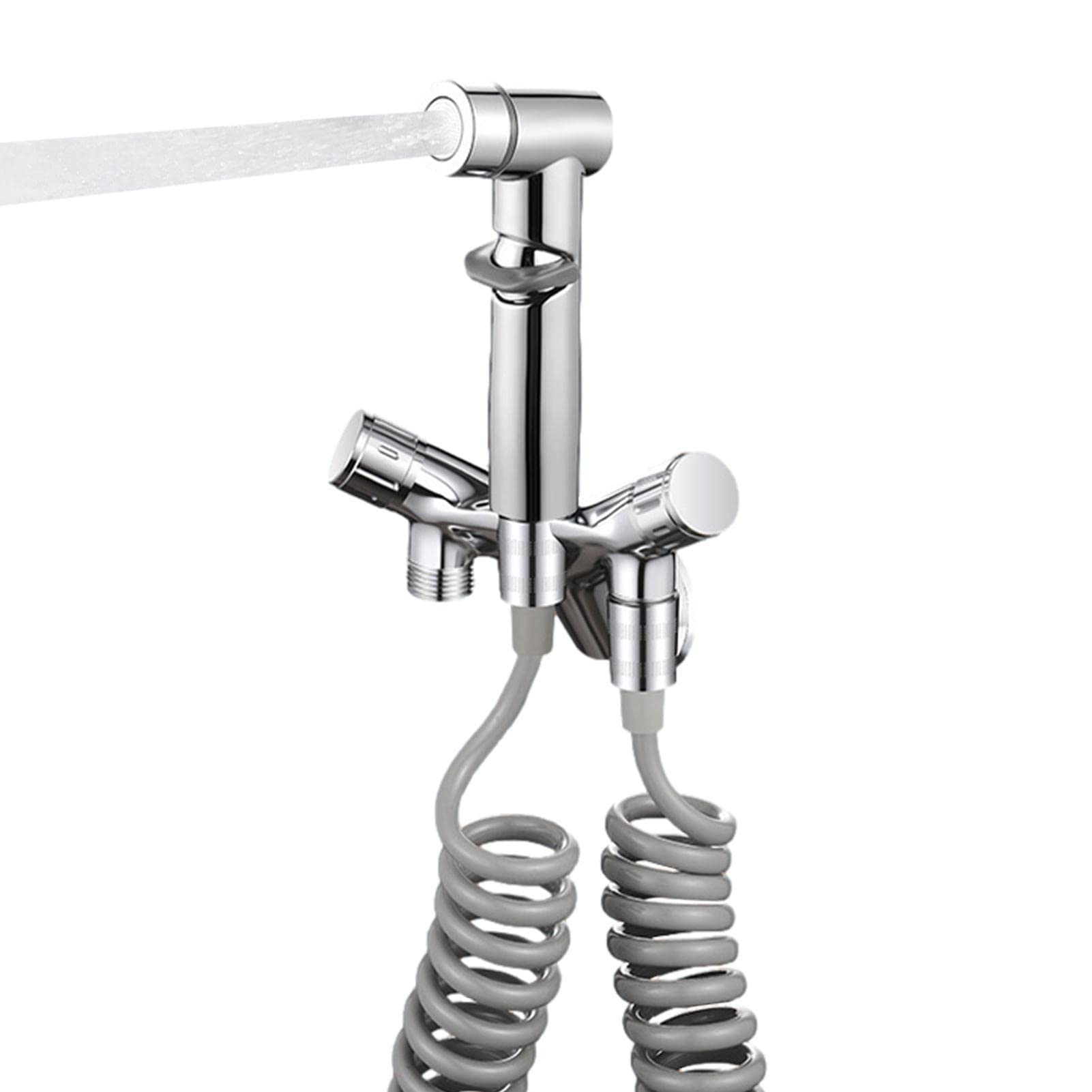 Robinet cu pulverizator bidet pentru baie Easy Home cu supapă unghiulară