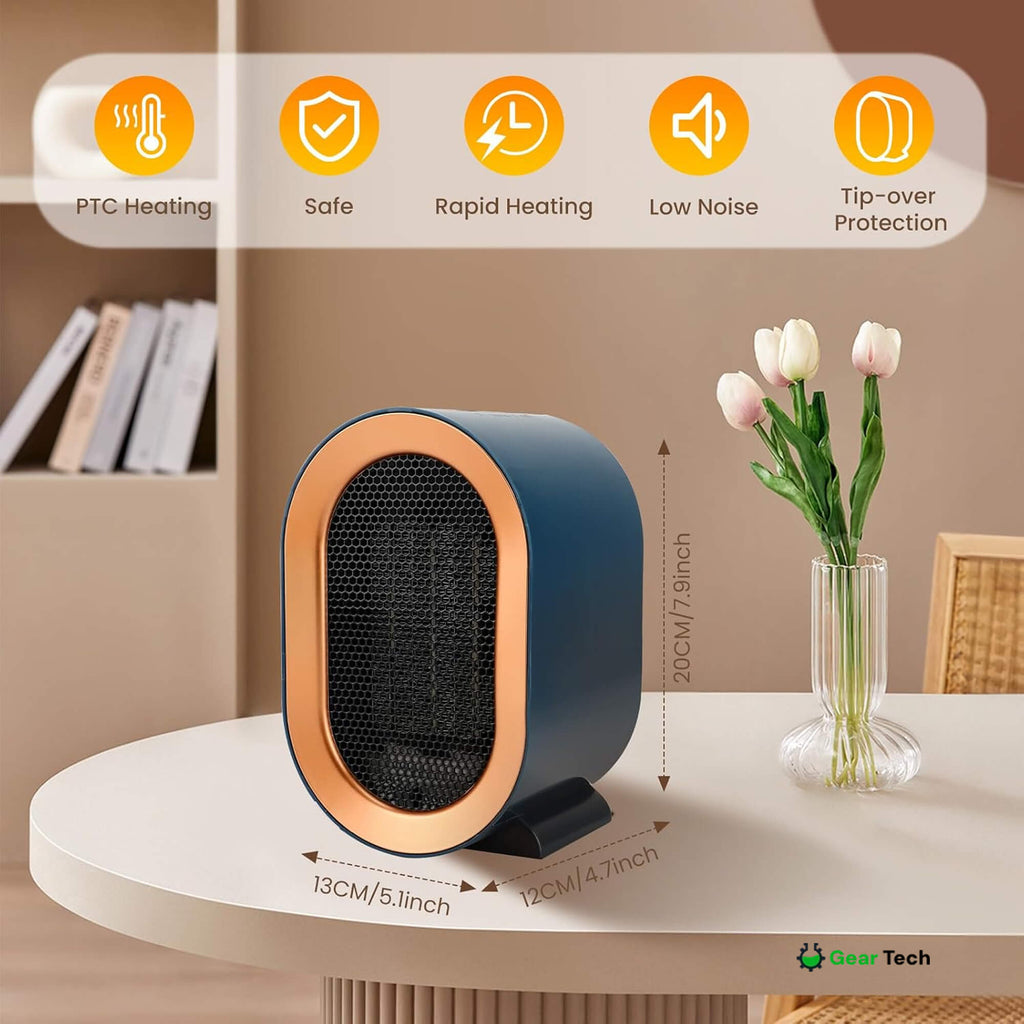 NexaHeat 高效电暖器，适合紧凑居住空间