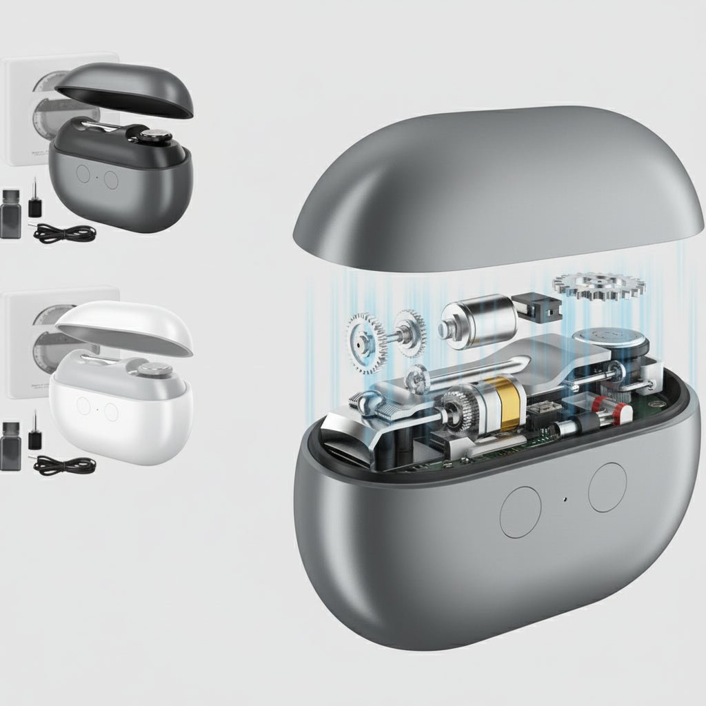 Pemotong Kuku Ergonomik LuminaGrip Dengan LED Terbina Untuk Potongan Tepat