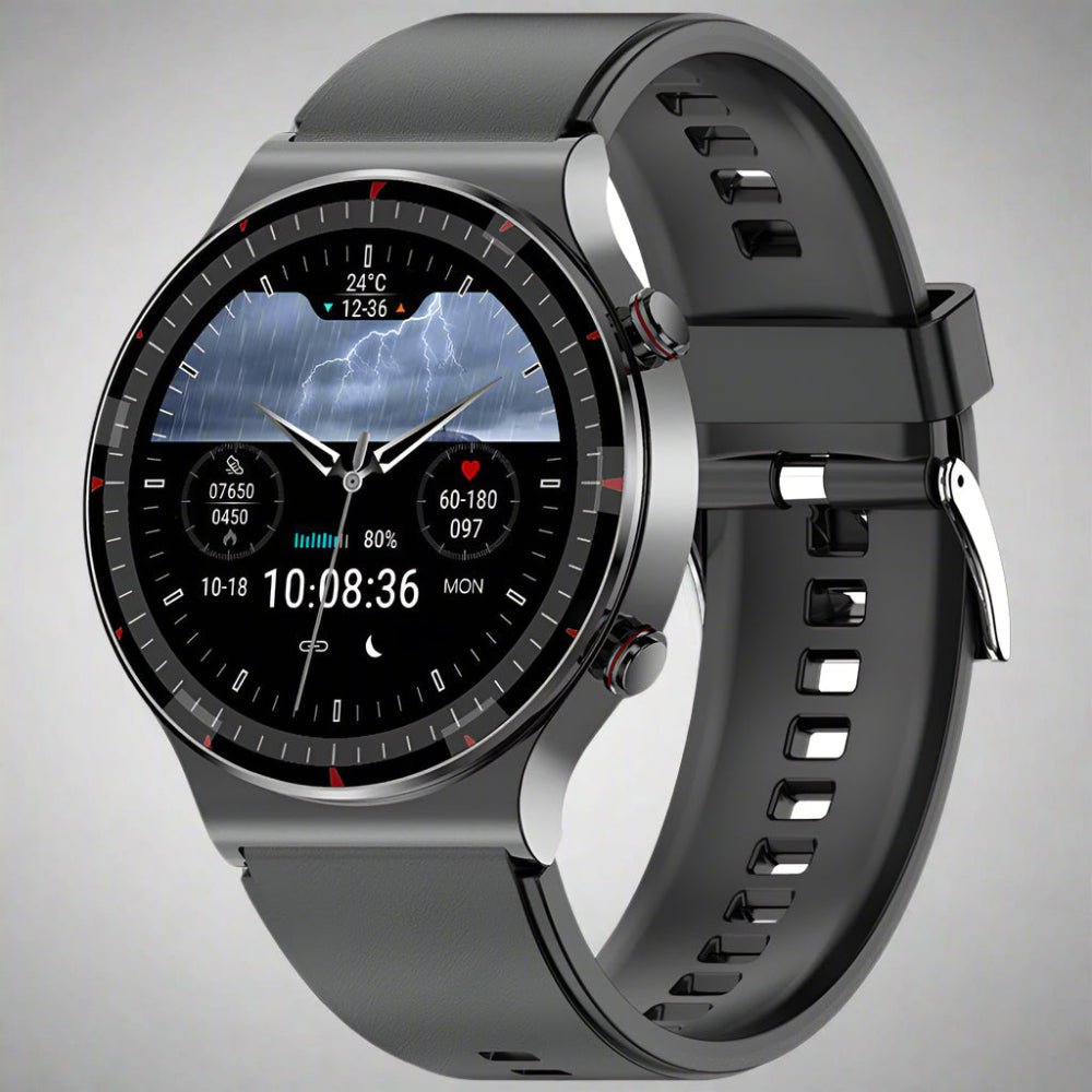 PulseTrack Health Smartwatch med handledsövervakning av hälsa