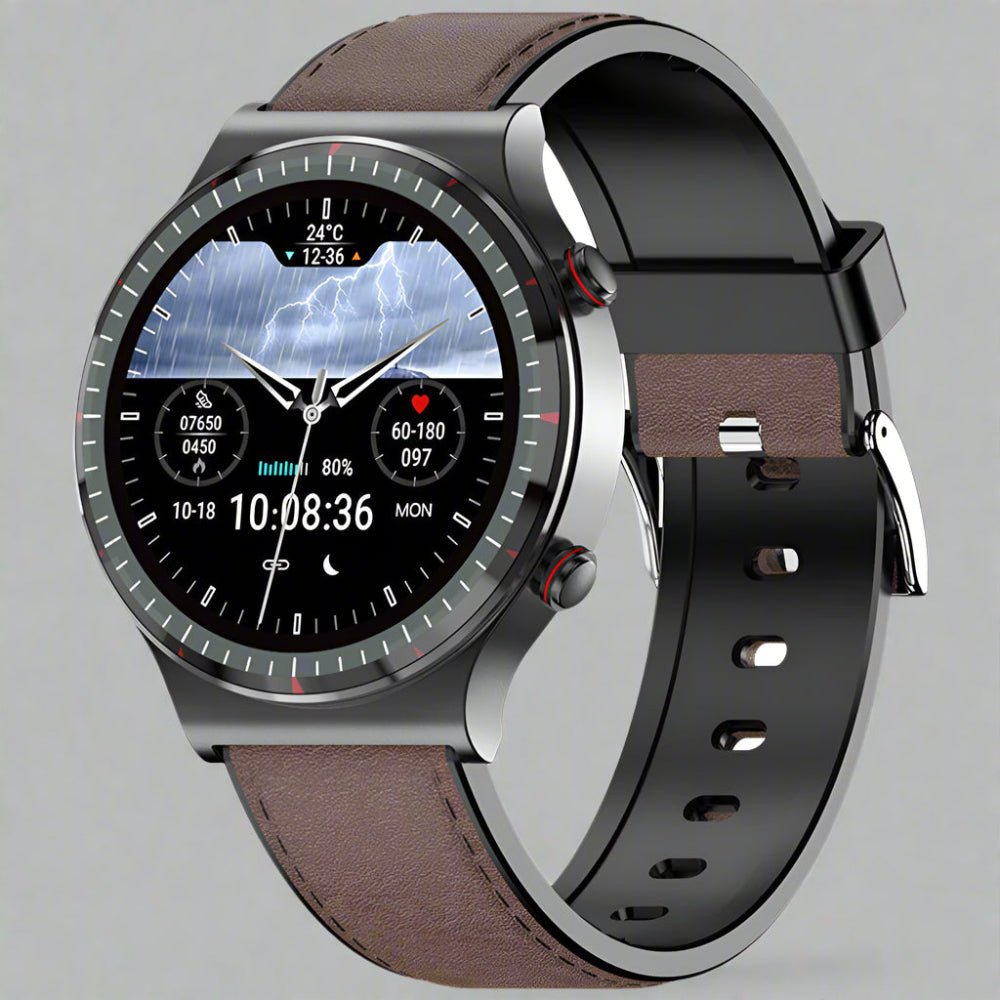 PulseTrack Health Smartwatch med handledsövervakning av hälsa