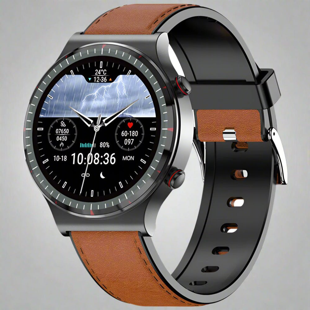 PulseTrack Health Smartwatch med handledsövervakning av hälsa