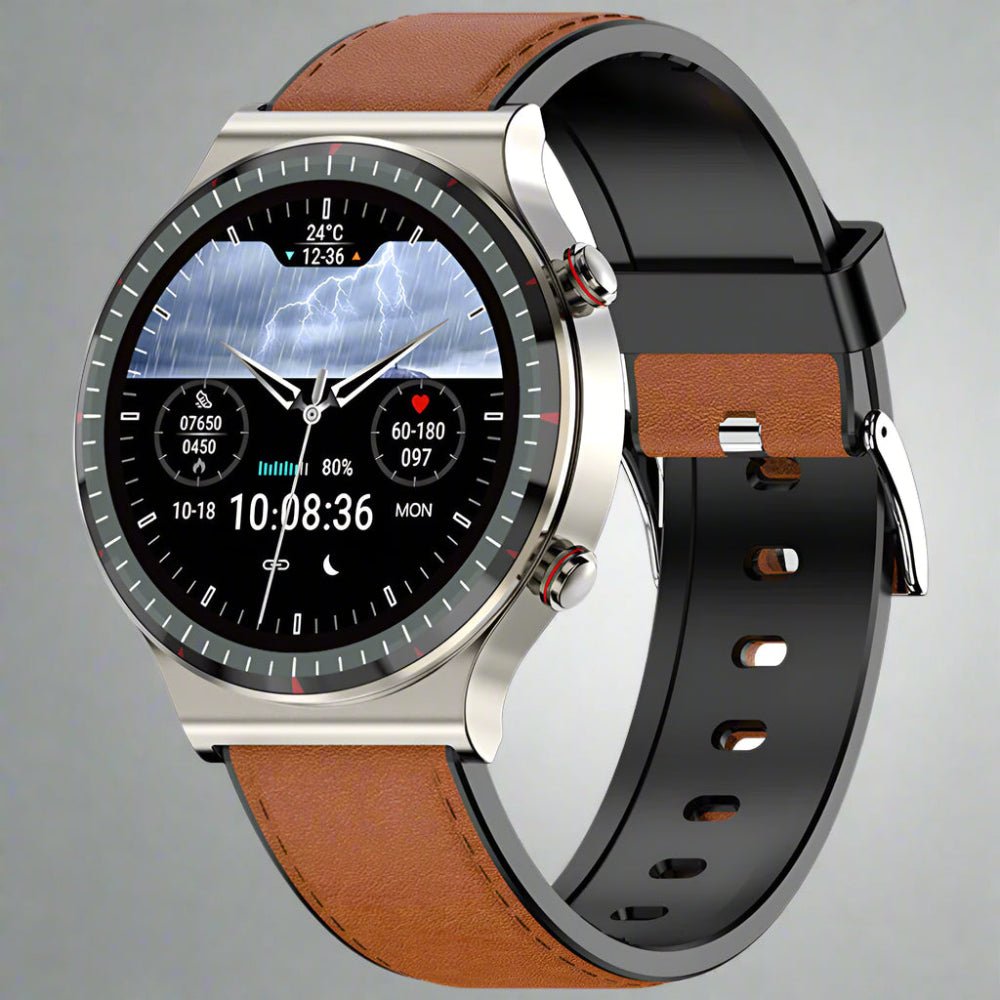 PulseTrack Health Smartwatch med handledsövervakning av hälsa