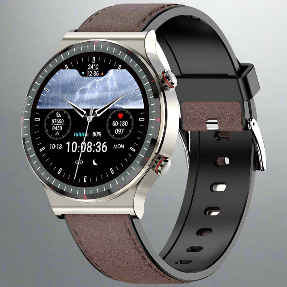 PulseTrack Health Smartwatch med handledsövervakning av hälsa