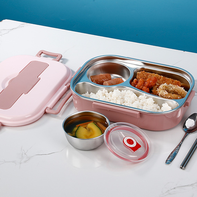 Kotak Makan Thermo Stellus Untuk Kerja Atau Sekolah Menjaga Makanan Kekal Panas