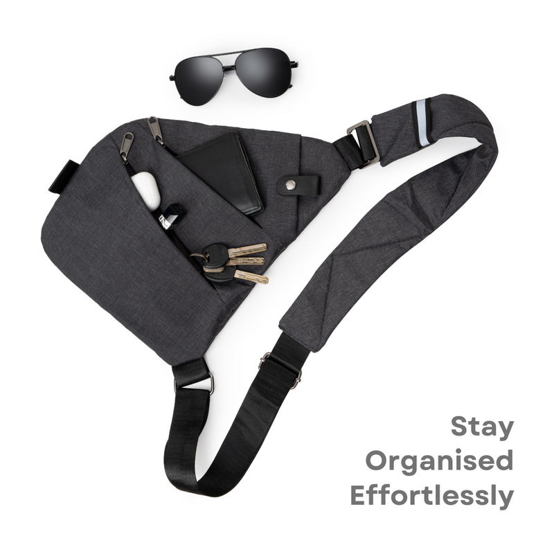 ZenGuard Let Crossbody Taske til Sikker Rejse