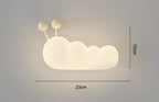 LumaCloud dimbaar wolkenlicht aan de muur voor kinderkamer en slaapkamer