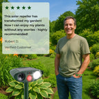 SolaraGuard Solar Ultrasonic Deer Repeller For Gardens
