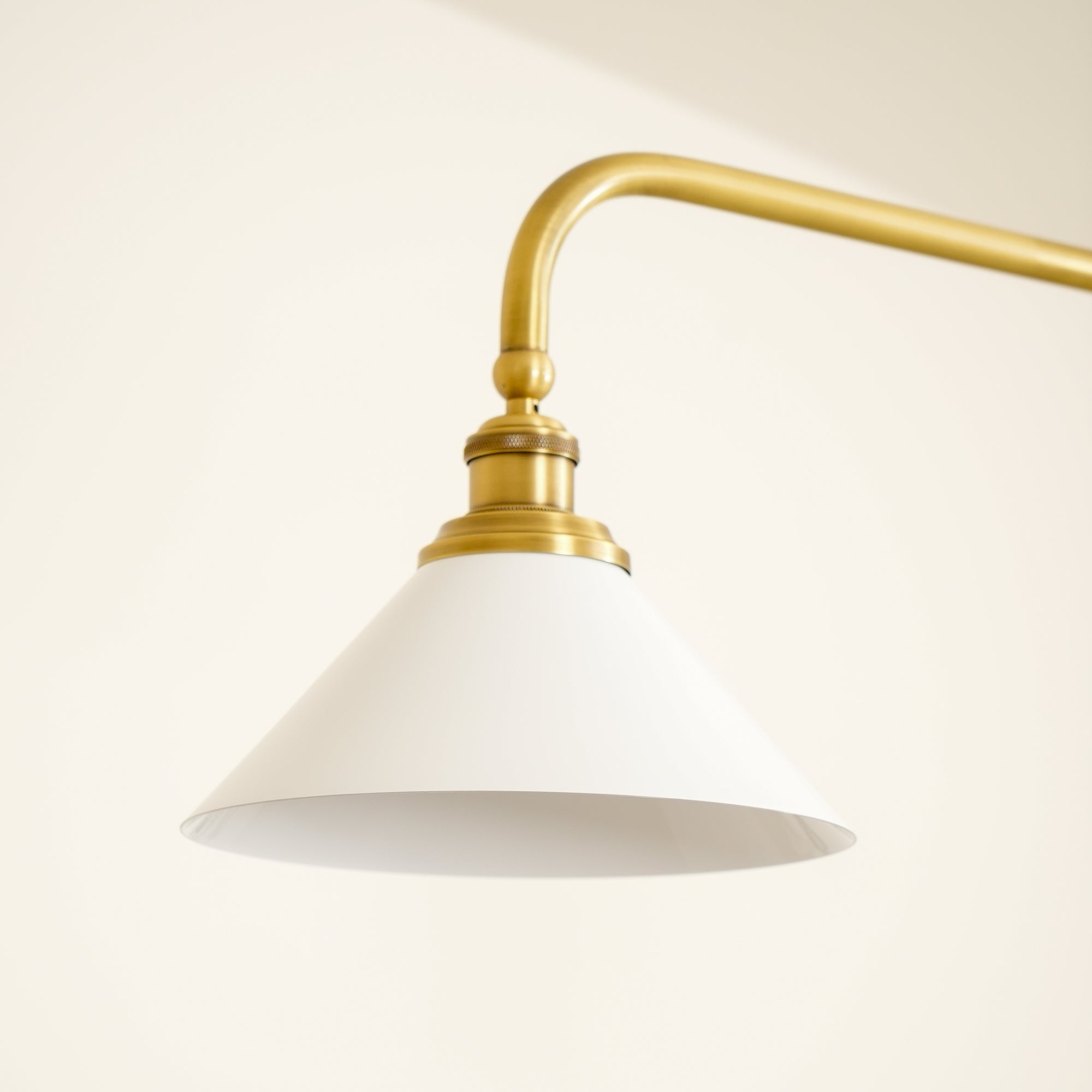 AstraVex Vintage Glass Pendant Light With White Shade