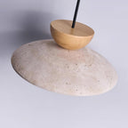 Aurea Pendant Lights In Travertine For Dining Rooms And Hallways