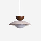 Aurea Pendant Lights In Travertine For Dining Rooms And Hallways
