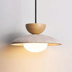 Aurea Pendant Lights In Travertine For Dining Rooms And Hallways