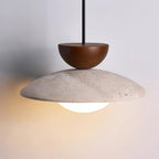 Aurea Pendant Lights In Travertine For Dining Rooms And Hallways