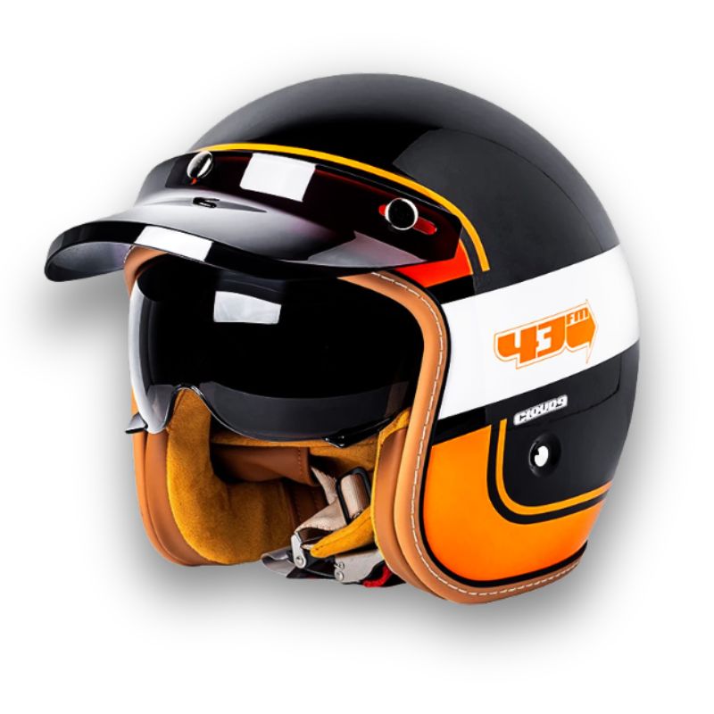 Solara Apex Helmet For Motorcycles DOT ECE Certified