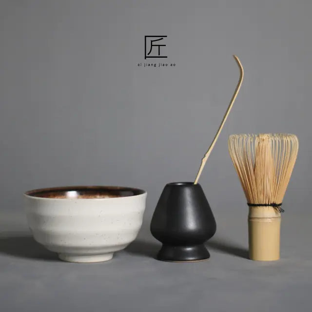 Set cadou Zenmatcha Ceremony Kit Colecția pentru iubitorii de ceai