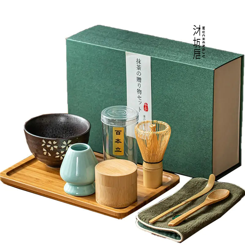 Set cadou Zenmatcha Ceremony Kit Colecția pentru iubitorii de ceai