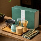 Set cadou Zenmatcha Ceremony Kit Colecția pentru iubitorii de ceai