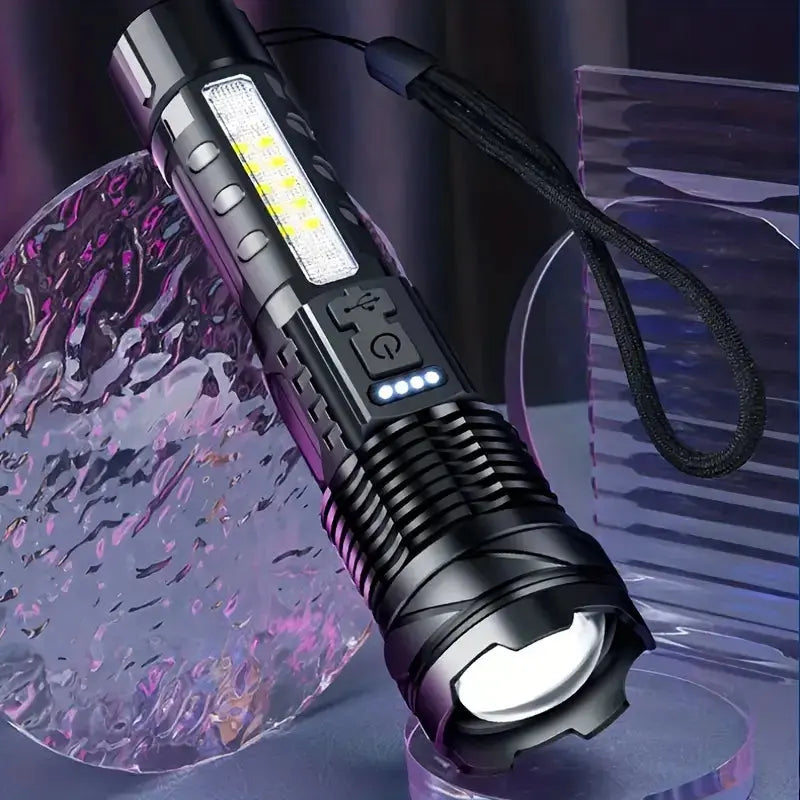 Outdoor Ultrafelle Military Flashlight Powerbeam 5000 Lumens