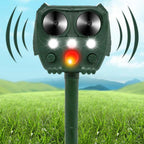 VerdantWave Outdoor Ultrasonic Deterrent For Cats, Pigeons, And Foxes