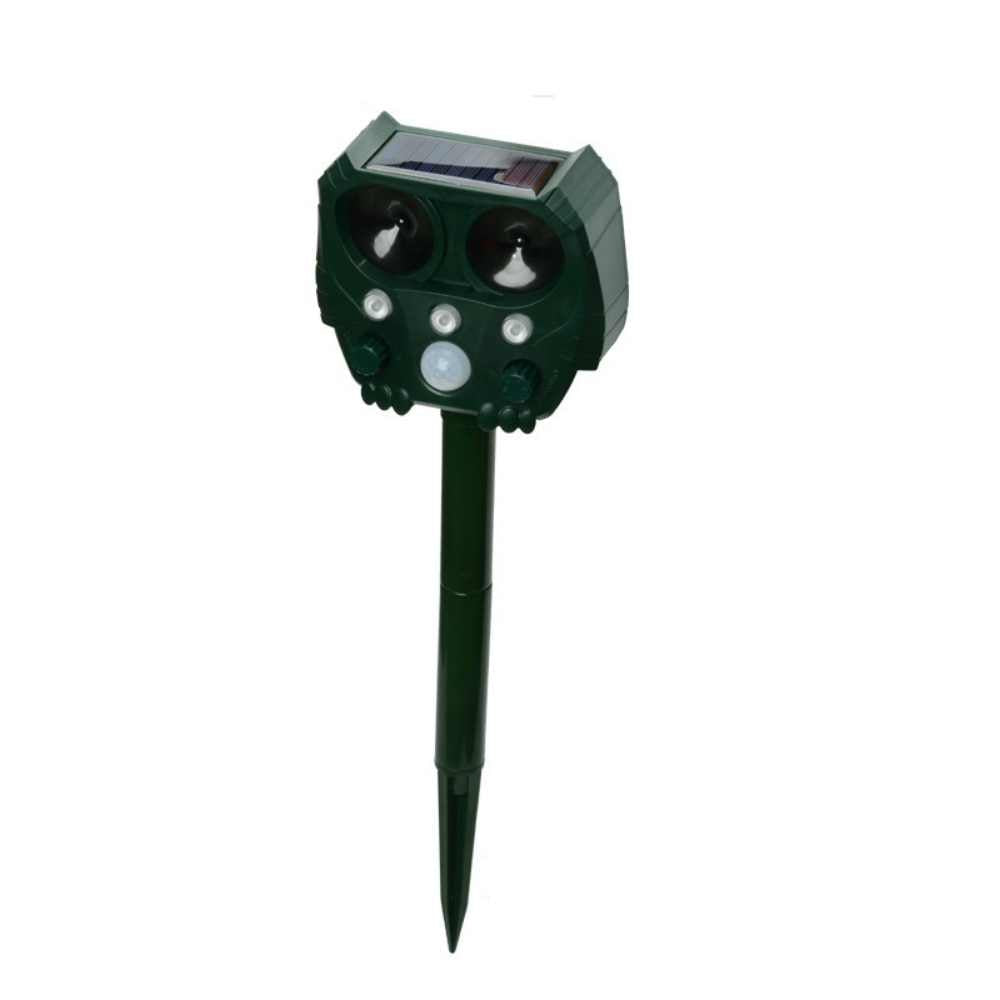 VerdantWave Outdoor Ultrasonic Deterrent For Cats, Pigeons, And Foxes