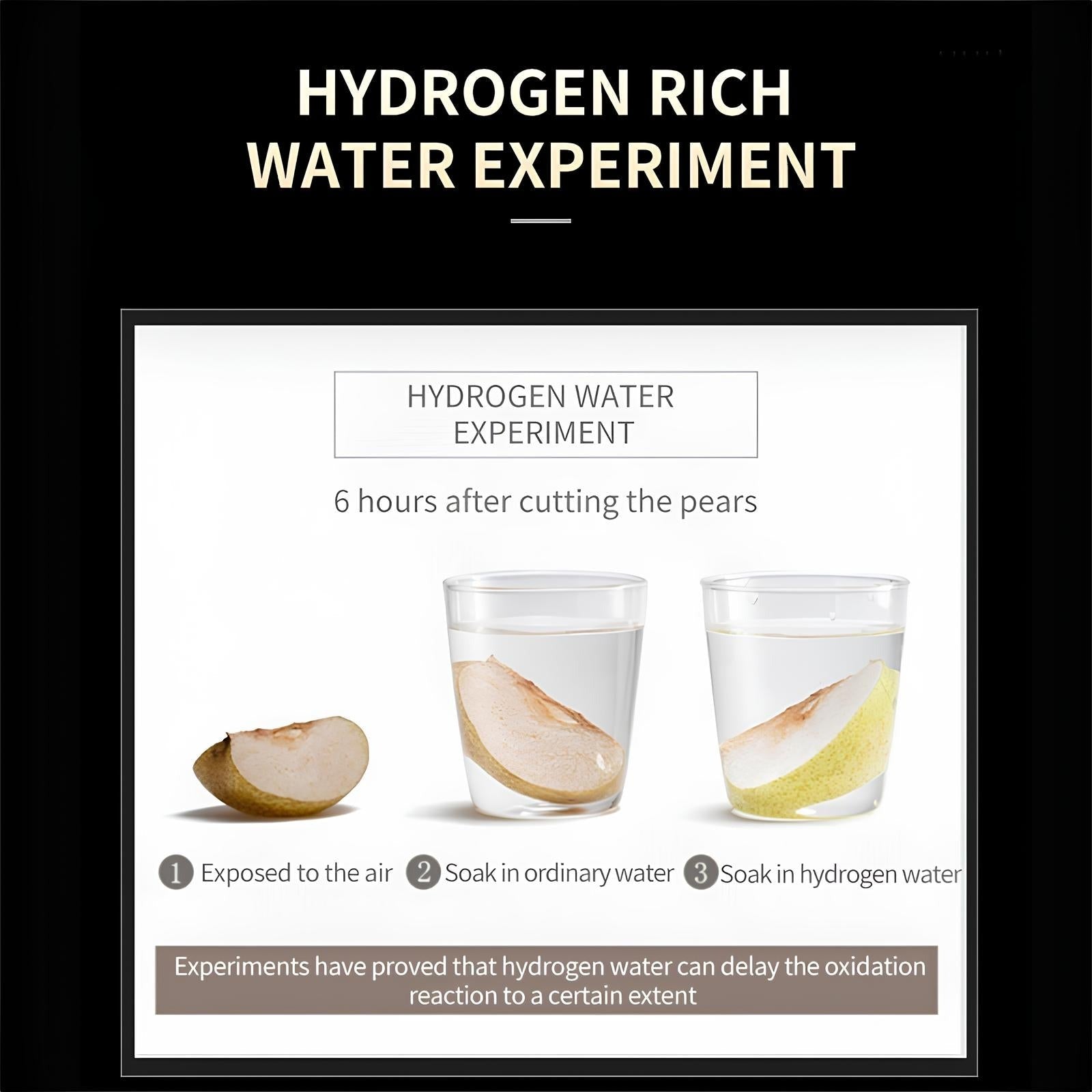 NovaHydro Elite 5000ppb Wasserflasche Wasserstoff-Ionisator