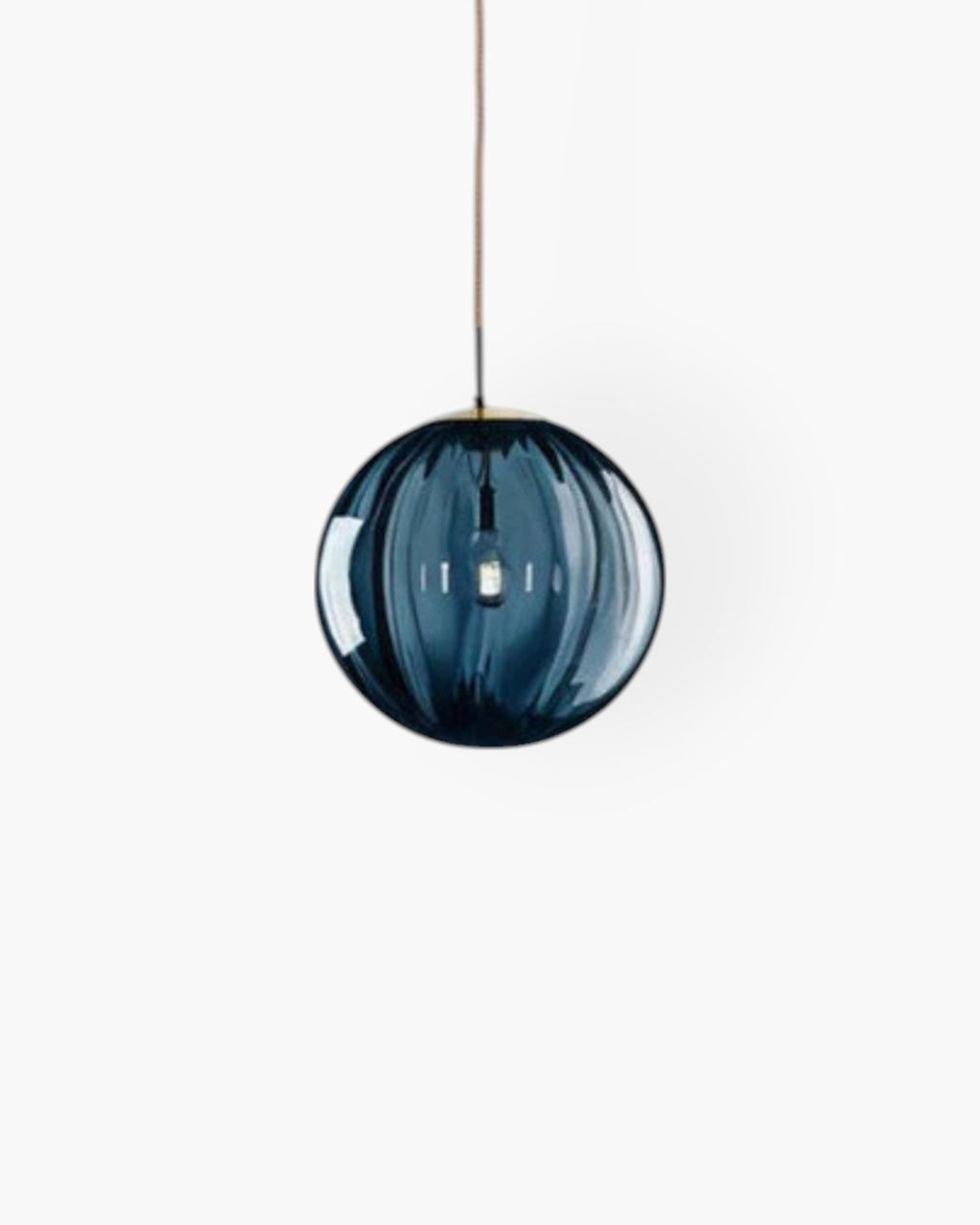 VeraLux Amber Glass Light With Subtle Vintage Glow For Any Ceiling