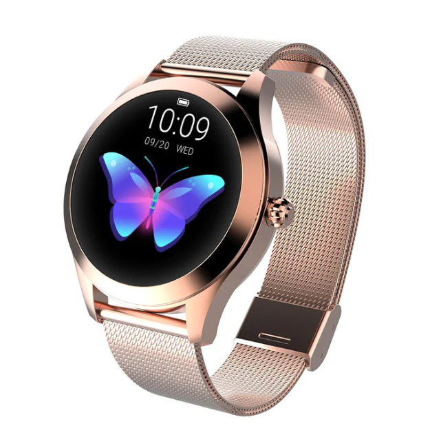 AstraNova Luxe Women's Smartwatch With Crystal Screen For Health Monitoring