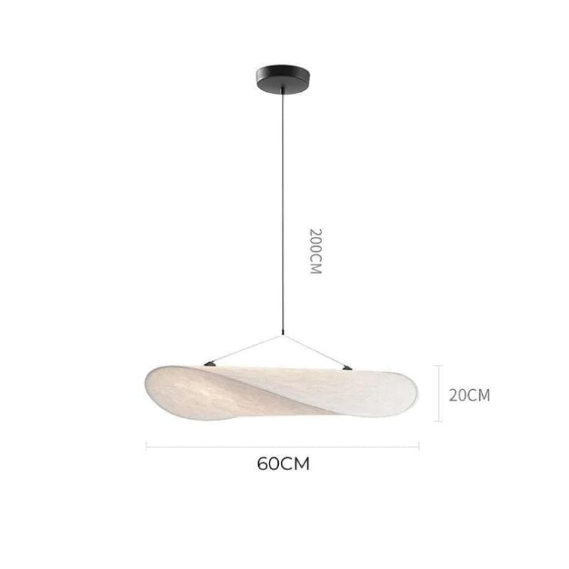 Nordic Glow Lyra Premium LED Chandelier With Silk Leaf