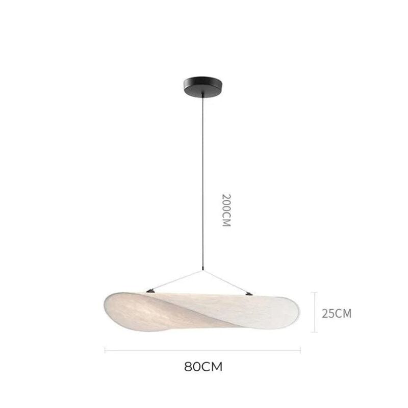 Nordic Glow Lyra Premium LED Chandelier With Silk Leaf