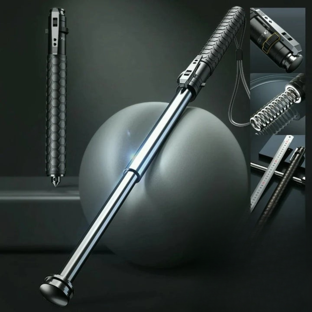 Automatic Extendable Walking Stick With Non Slip Grip