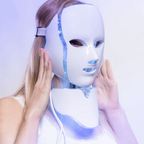 Maschera LED Photon con pezzo per il collo, LED a sette colori per uso domestico, rughe