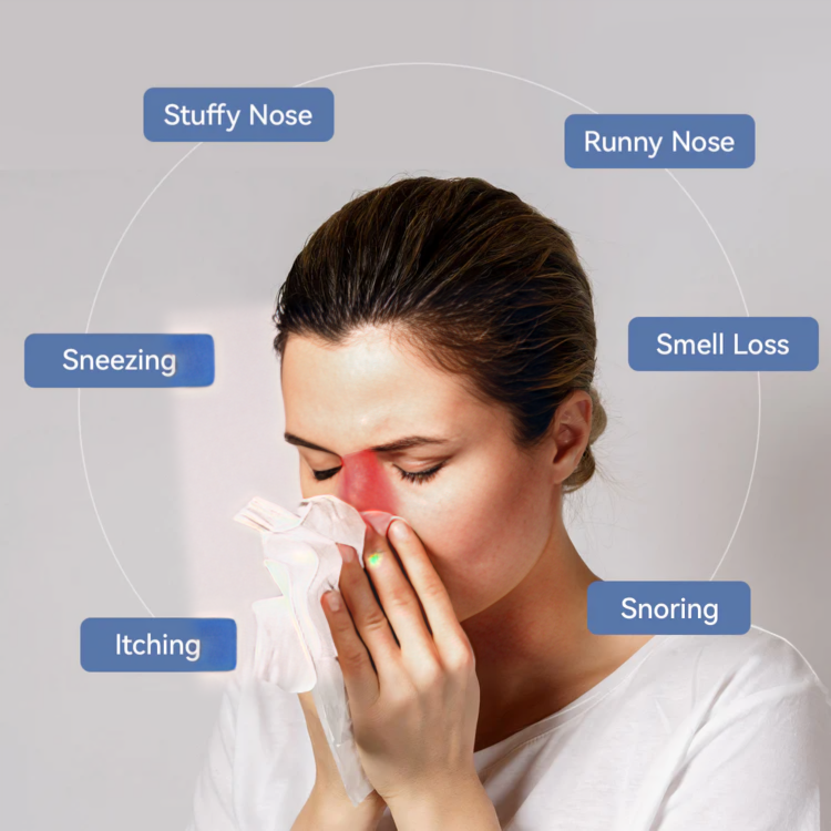 NoseGlow Light Red Therapy 660 Nm Nasal Comfort Device