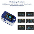 OxiSense Compact Fingertip Health Monitor With OLED Display