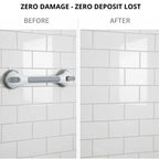 Secure Suction Shower Grab Bar for Safe Bathroom Support