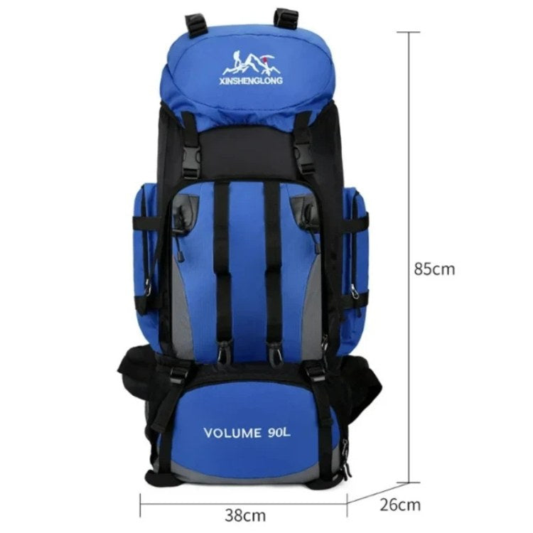 سلسلة حقيبة الظهر للمشي TrekLine Ultralight 90 لتر مقاومة للماء