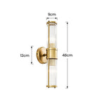 Luz de baño creativa LuxGold para baños de lujo
