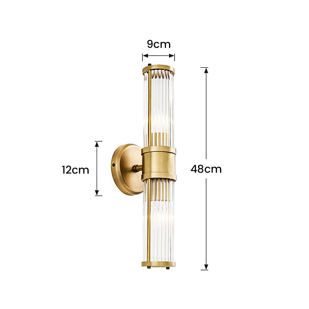 Luz de baño creativa LuxGold para baños de lujo