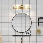 Luz de baño creativa LuxGold para baños de lujo