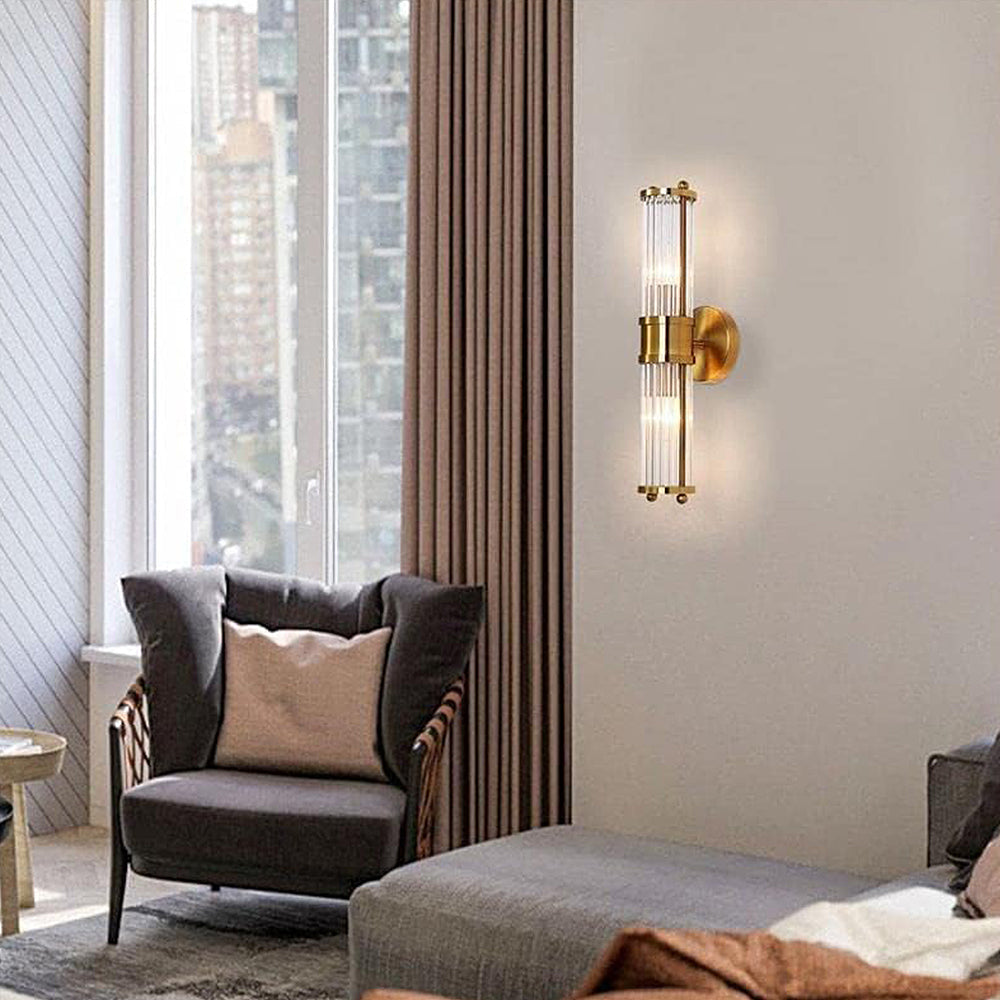 Luz de baño creativa LuxGold para baños de lujo