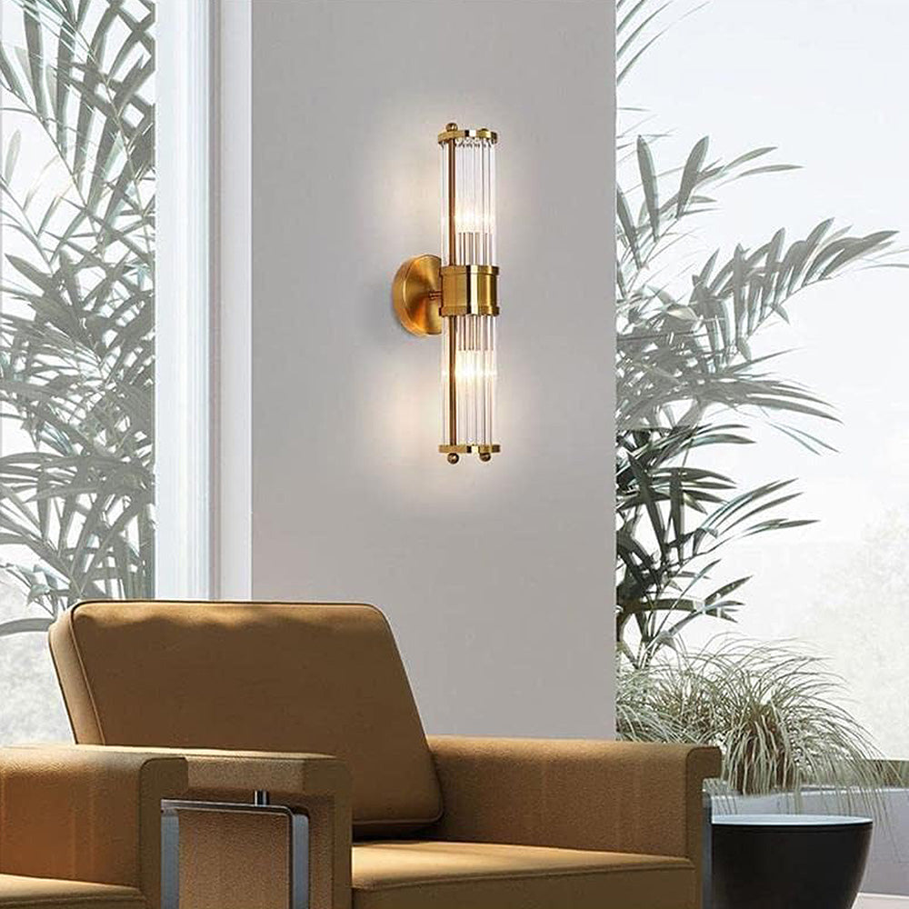 Luz de baño creativa LuxGold para baños de lujo