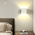 Bezprzewodowa lampa ścienna Aureon z akumulatorem USB, czas pracy 65 godzin